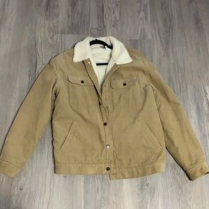 Brown/ tan jean jacket
